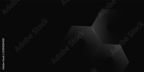 Tableau sur toile Black abstract background designb simple