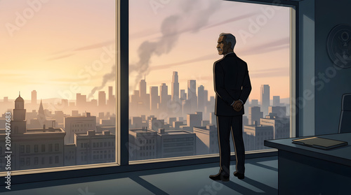 The Silent Decision: A Leader Watches the City Change