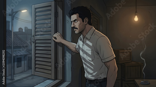 Watcher at the Window