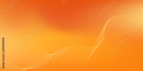 Orange transition color gradient gackground. Inspiring gradient artistic expressions concept. Mesh presentation