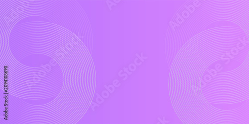 Konstfotografi Abstract white circle lines on pink and purple background