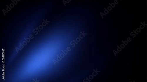 Tableau sur toile Dark blue background with spotlight