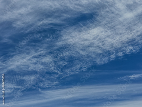 blue sky with clouds