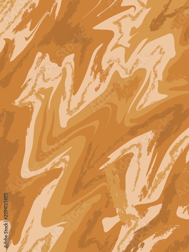Brown and Cream Abstract Flowy Marble Wallpaper Background 