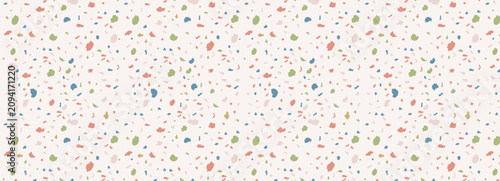 Terrazzo pattern marble texture with stone fragments. Ceramic, cement, marble, mosaic floor texture. Italian mosaic surface design. Venetian marble background.