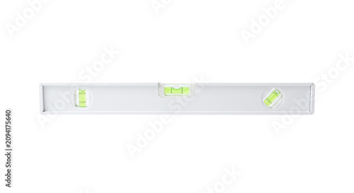 Bild auf Leinwand Professional spirit level tool for construction alignment