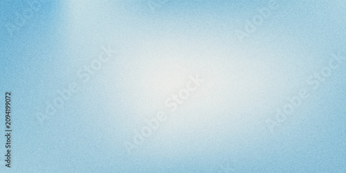 Slika na platnu Soft grainy gradient shifting from pale blue toward white, rendering minimalist