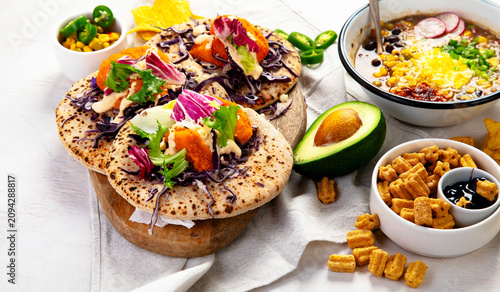 Slika na platnu Mexican cuisine concept