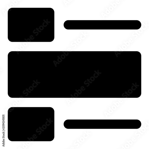 wireframe bold icon set