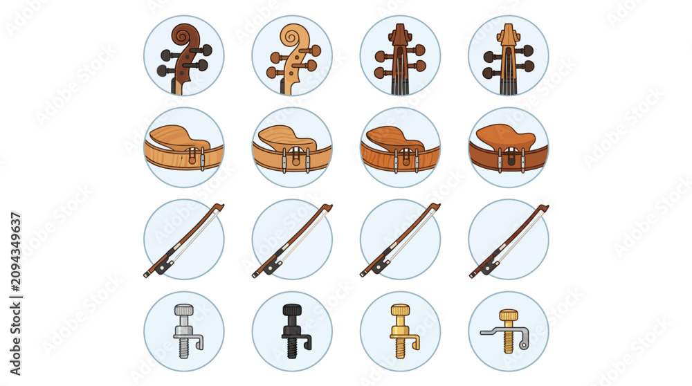 Obraz premium Lego Brick Building Blocks Icons.