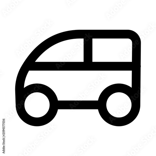 Obraz na płótnie Small car icon