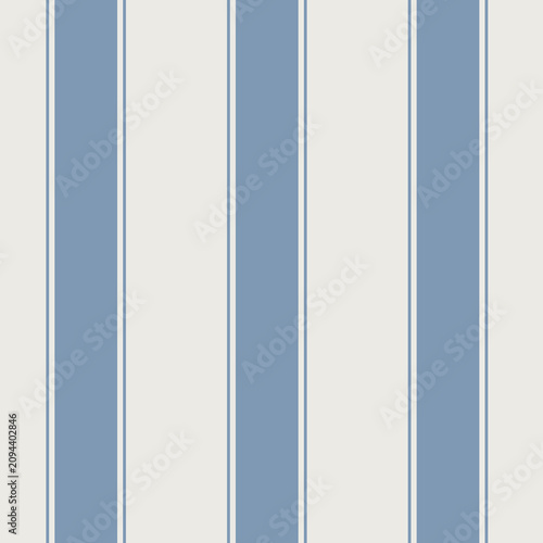 Vertical Bold Simply Stripes Seamless Pattern Background. Vector