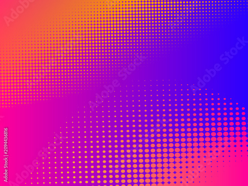 HALFTONE BACKGROUND COLOR VECTOR