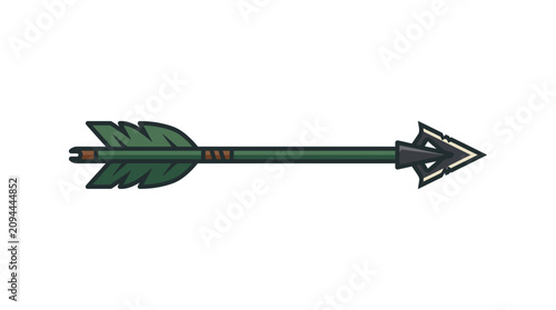 Obraz na plátně Arrow Vector Illustration