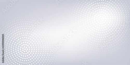 Abstract modern white and gray circle overlapping with halftone background. Minimal style Design. for presentation,banner, cover, web, flyer, card, poster, wallpaper,slide, magazine. Vector EPS10