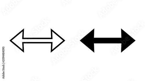 Принти на полотні Opposite Direction Arrows
