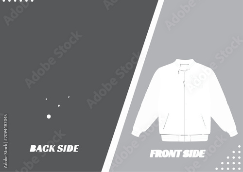 Customizable varsity jacket design with 'positive vibes only' typography