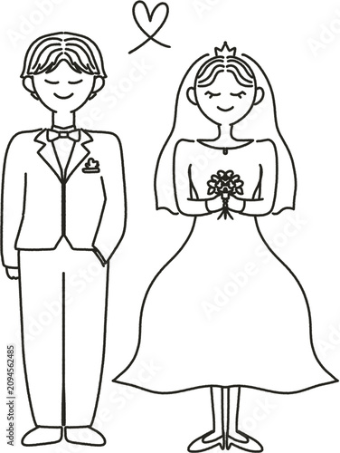 웨딩 셀프청첩장 일러스트 핸드드로잉 손그림 wedding day