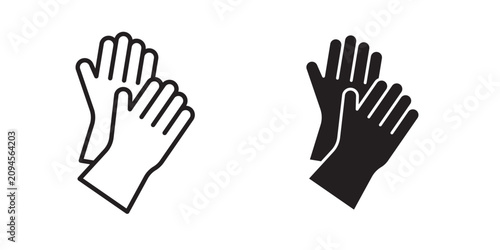 Fotografía Gloves icon
