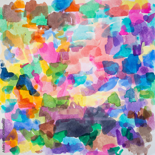 abstract colorful rainbow bright vibrant color background geometric element line shape texture pattern art design illustration watercolor painting artwork mind health heal mental spiritual concept