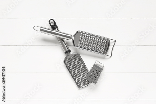 Three stainless steel kitch...