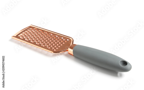 Rose gold kitchen grater wi...