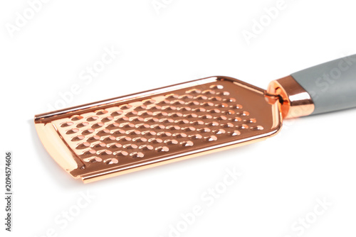 Copper colored kitchen grat...