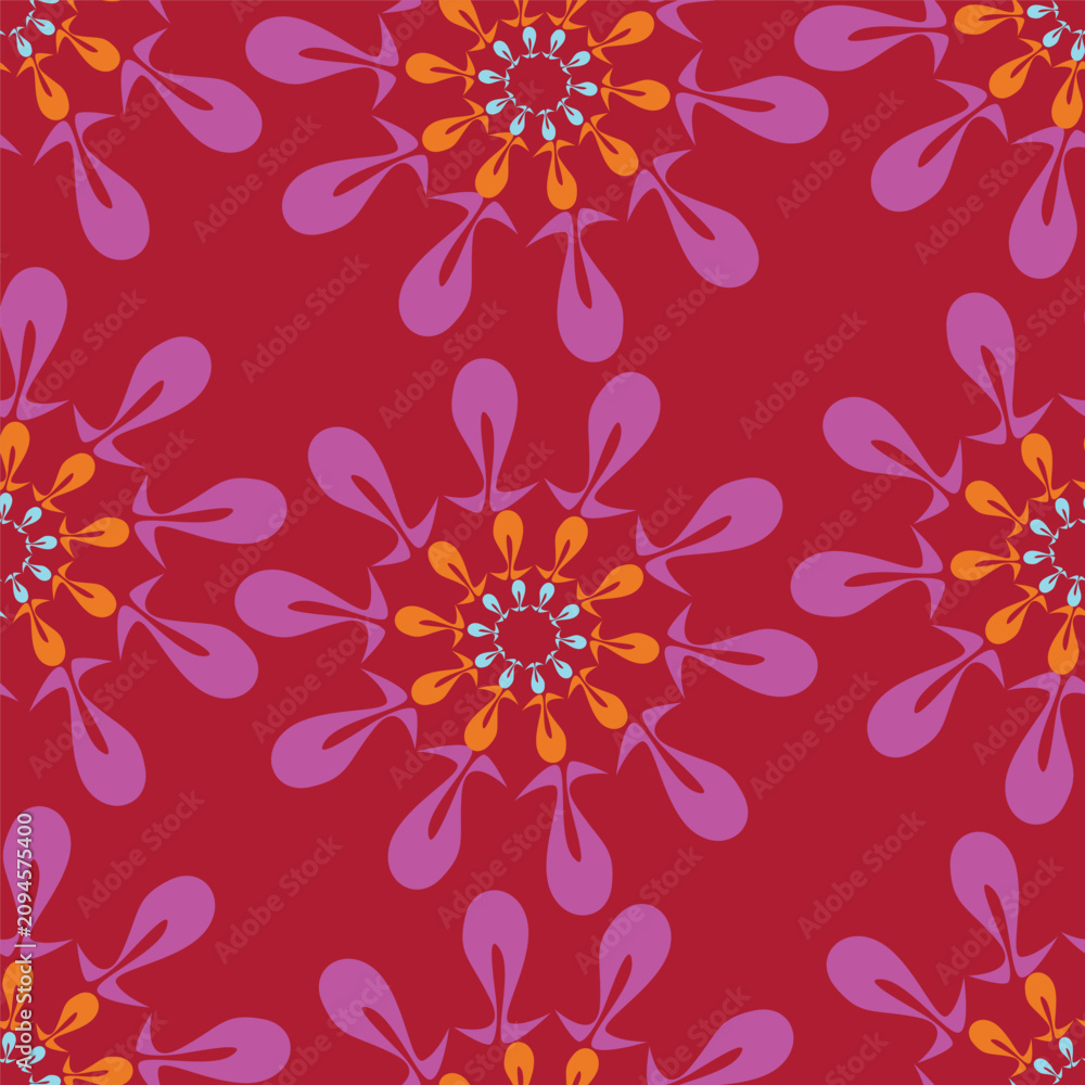 Obraz premium seamless floral pattern