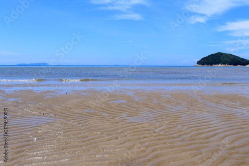 父母ヶ浜の砂紋　香川県