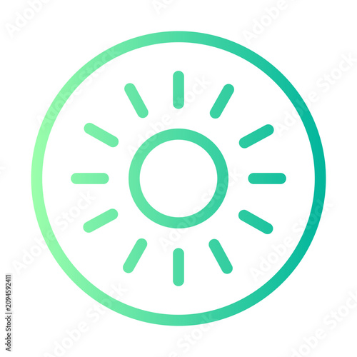 birth control gradient icon