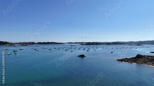 Vidéo de la baie de Port-Blanc à Penvénan en Bretagne