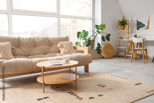Interior of living room wit...