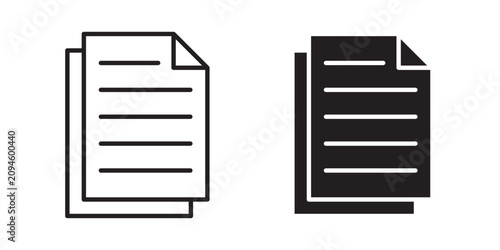 Cuadro en lienzo Duplicate icon