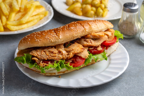 Turkish Chicken Doner Kebab...