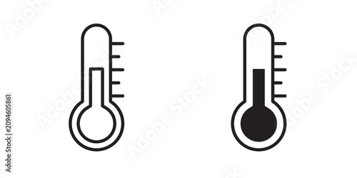 Fotografía Thermometer icon