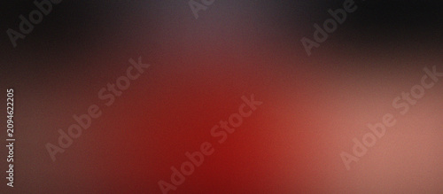 Fotografía Moody dark red grainy gradient background overlay with visual noise texture