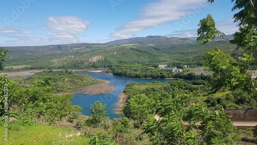 Photography river in the mountains