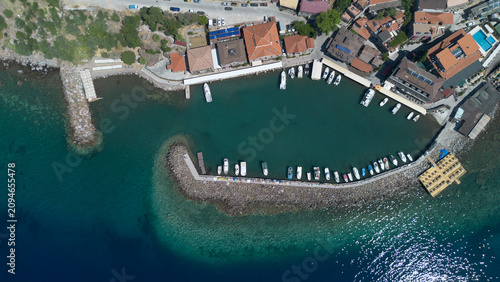 Top Down Aerial View of His...