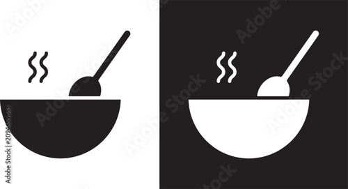 Tableau sur toile Stew icon