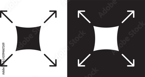 Tableau sur toile Stretchy icon