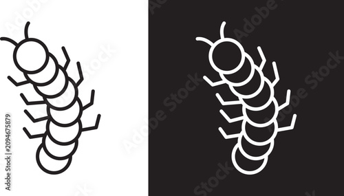 Obraz na płótnie Grub icon