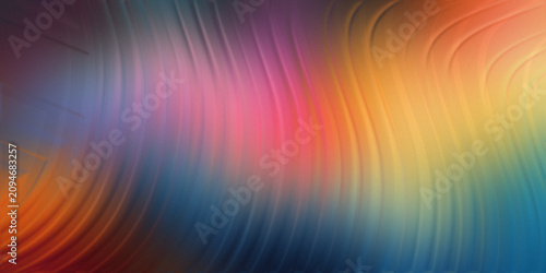 Фотография Abstract wallpaper featuring flowing vertical 3d waves with soft gradient blending vivid colors for high quality screen design