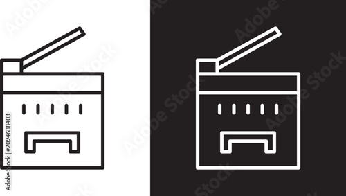 Foto Copy machine icon