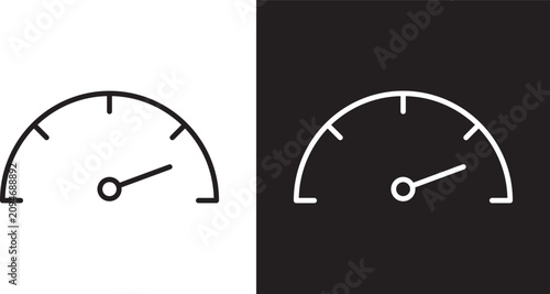Fotografía Tachometer icon