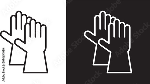 Fotografia Gloves icon