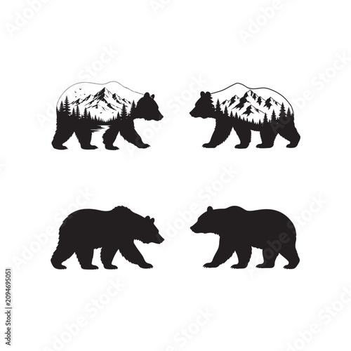 Bear Silhouette