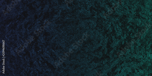 Photos Dark abstract texture with glowing teal and blue organic liquid shapes resembling underwater or deep space cosmic formations