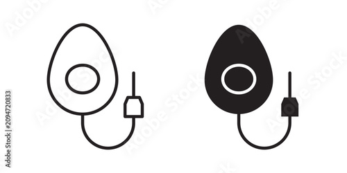 Cuadro en lienzo Anesthesia icon