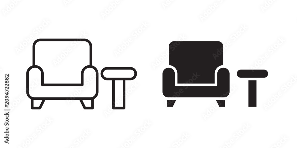 Fototapeta premium Lounge icon