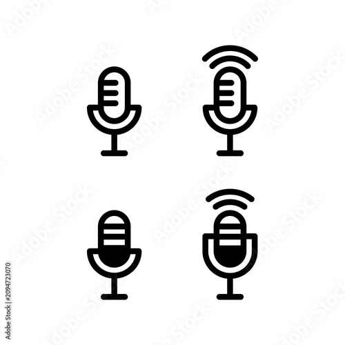 Podcast Logo Design Graphic Download 